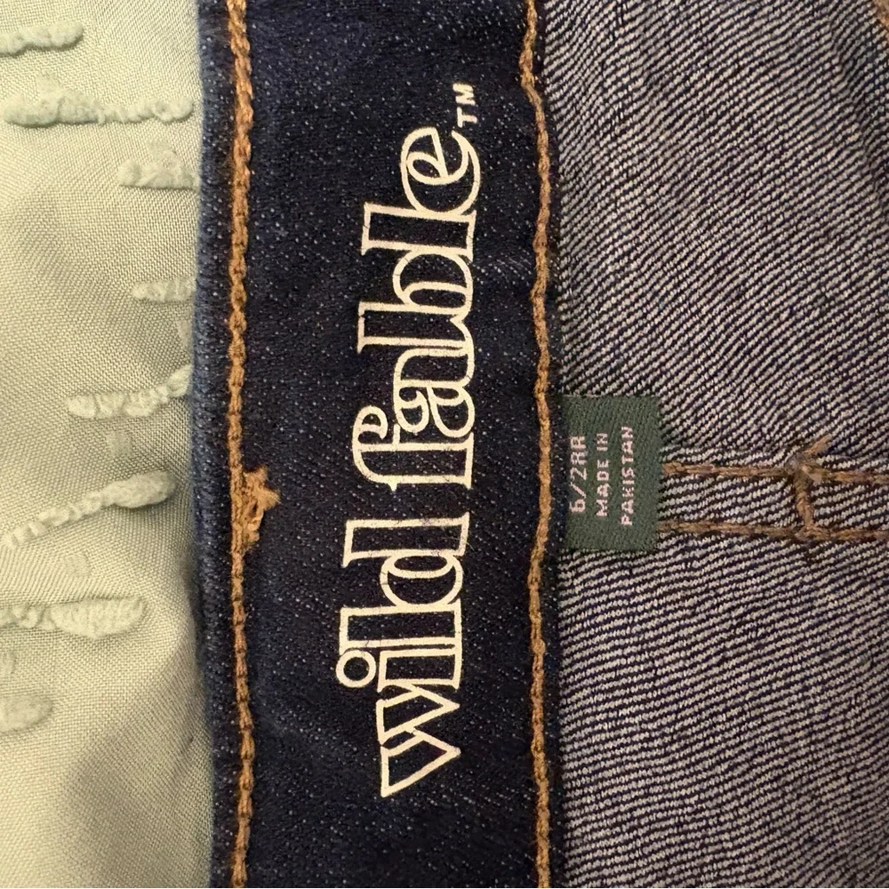 Wild Fable Dark Blue Jean Shorts - Picture 3 of 4